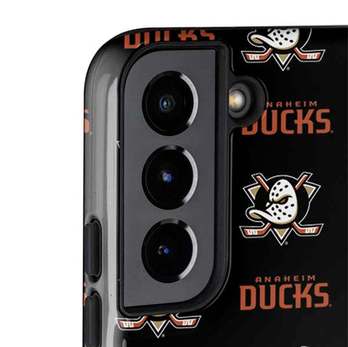 NHL Anaheim Ducks Pattern Galaxy S22 Pro Case