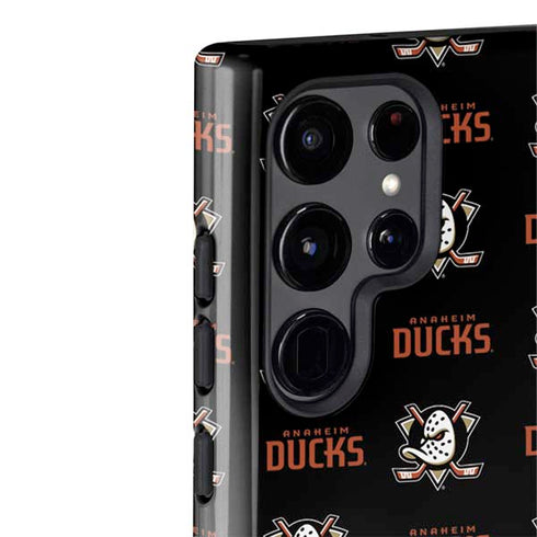 NHL Anaheim Ducks Pattern Galaxy S22 Ultra Pro Case