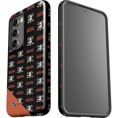 NHL Anaheim Ducks Pattern Galaxy S23 Plus Pro Case