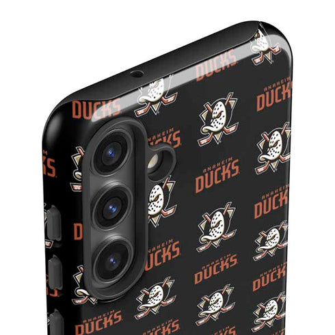 NHL Anaheim Ducks Pattern Galaxy S24 Impact Case