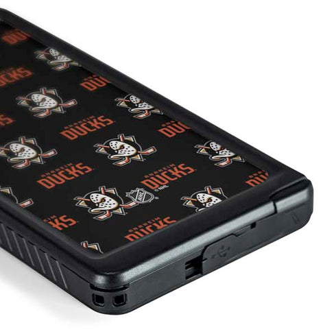 NHL Anaheim Ducks Pattern Galaxy S24 Ultra Waterproof Case