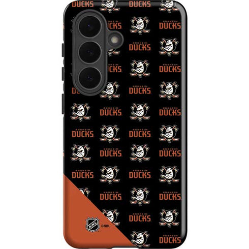 NHL Anaheim Ducks Pattern Galaxy S26 Impact Case