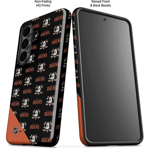NHL Anaheim Ducks Pattern Galaxy S26 Impact Case