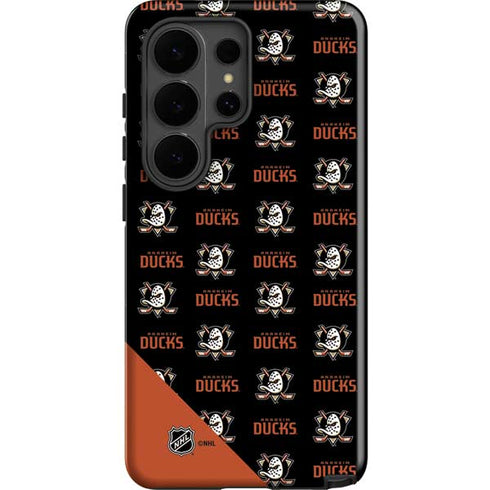 NHL Anaheim Ducks Pattern Galaxy S26 Ultra Impact Case