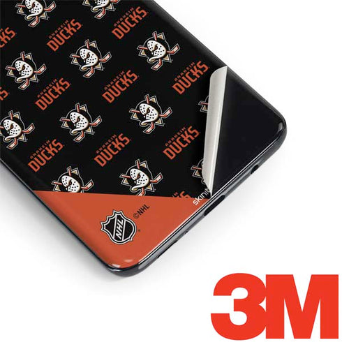 NHL Anaheim Ducks Pattern Galaxy S9 Plus Skin