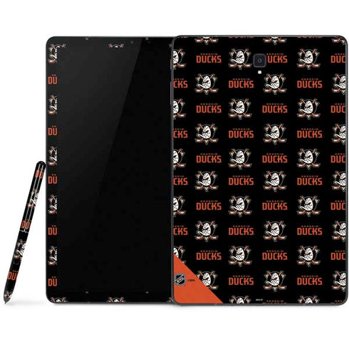 NHL Anaheim Ducks Pattern Samsung Galaxy Tab Skin