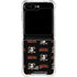 NHL Anaheim Ducks Pattern Galaxy Z Flip5 5G Clear Case
