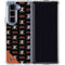 NHL Anaheim Ducks Pattern Galaxy Z Fold5 5G Clear Case