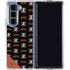 NHL Anaheim Ducks Pattern Galaxy Z Fold5 5G Clear Case