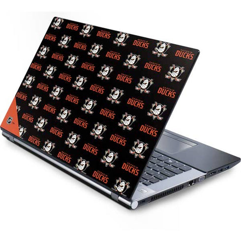 NHL Anaheim Ducks Pattern Generic Laptop Skin