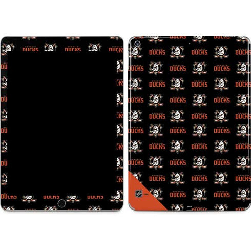 NHL Anaheim Ducks Pattern iPad Skins