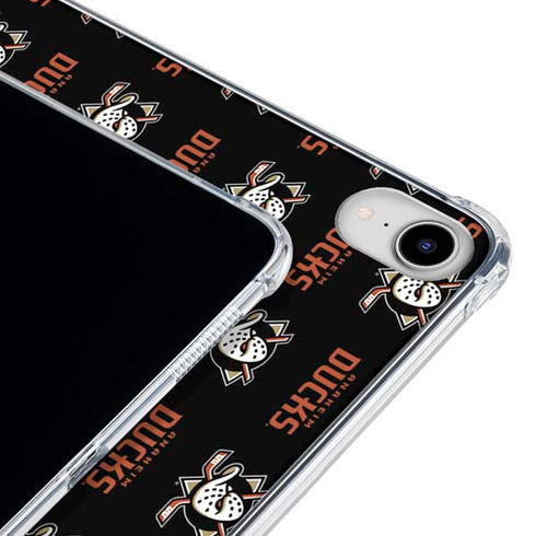 NHL Anaheim Ducks Pattern iPad 11th Gen (2025) Clear Case