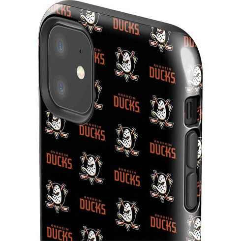 NHL Anaheim Ducks Pattern iPhone 11 Impact Case