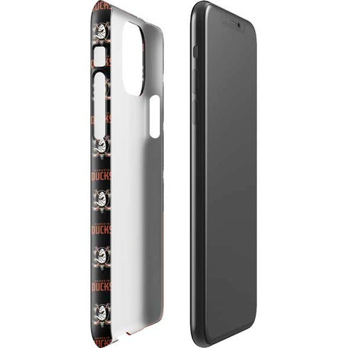 NHL Anaheim Ducks Pattern iPhone 11 Pro Max Lite Case