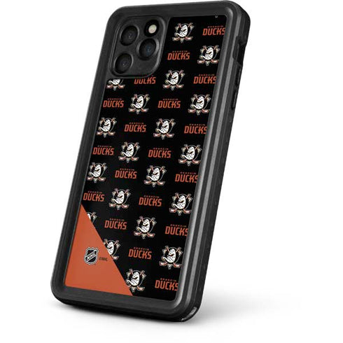NHL Anaheim Ducks Pattern iPhone 11 Pro Waterproof Case