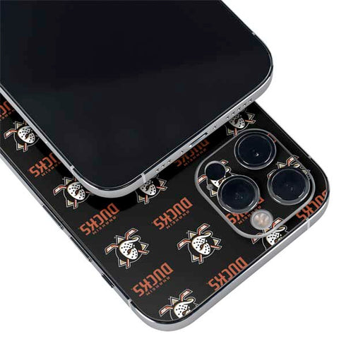 NHL Anaheim Ducks Pattern iPhone 12 Pro Max Skin