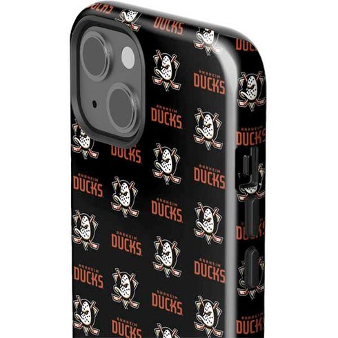 NHL Anaheim Ducks Pattern iPhone 13 Impact Case