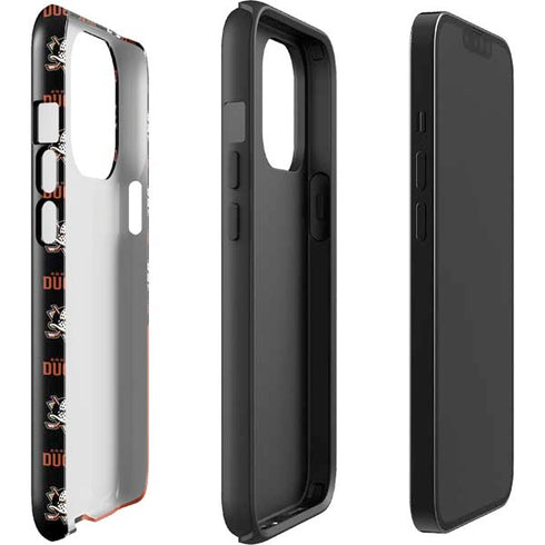 NHL Anaheim Ducks Pattern iPhone 14 Pro Impact Case