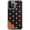 NHL Anaheim Ducks Pattern iPhone 14 Pro Max Clear Case