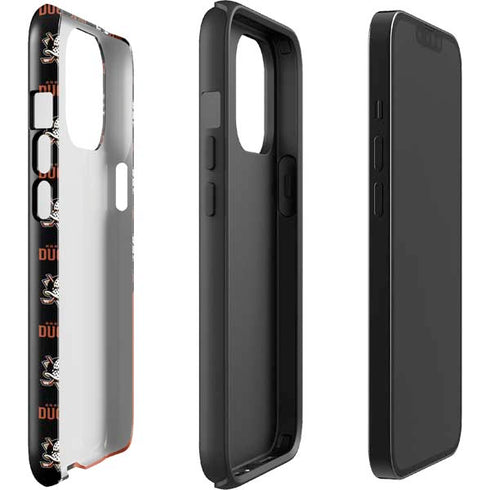 NHL Anaheim Ducks Pattern iPhone 14 Pro Max Impact Case