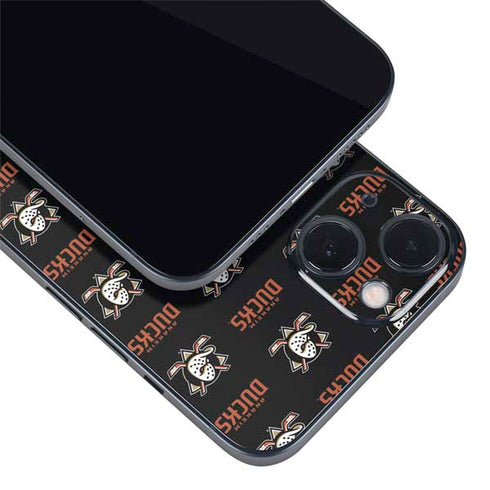 NHL Anaheim Ducks Pattern iPhone 14 Skin
