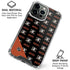 NHL Anaheim Ducks Pattern iPhone 15 Pro Clear Case