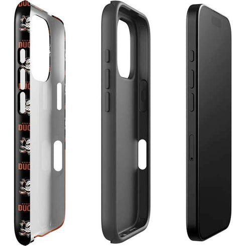 NHL Anaheim Ducks Pattern iPhone 16 Pro Max Impact Case