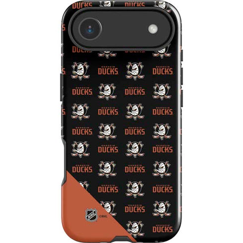 NHL Anaheim Ducks Pattern iPhone 17 Air Impact Case