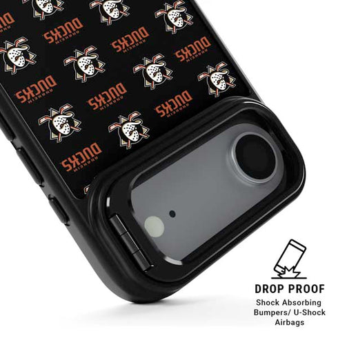 NHL Anaheim Ducks Pattern iPhone 17 Air Kickstand Case