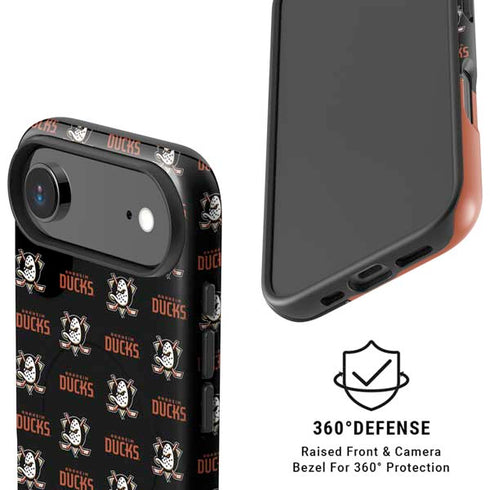 NHL Anaheim Ducks Pattern iPhone 17 Air Magsafe Impact Case