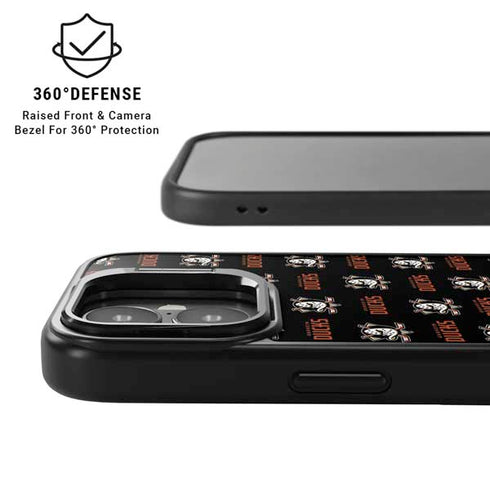 NHL Anaheim Ducks Pattern iPhone 17 Kickstand Case