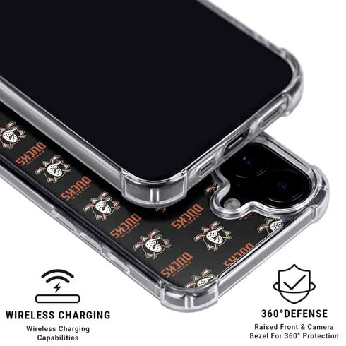 NHL Anaheim Ducks Pattern iPhone 17 MagSafe Case