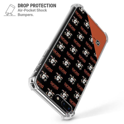 NHL Anaheim Ducks Pattern iPhone 7/8 Plus Clear Case