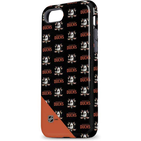 NHL Anaheim Ducks Pattern iPhone 8 Pro Case