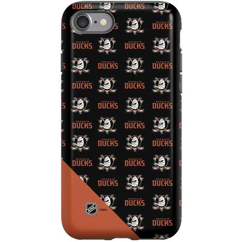 NHL Anaheim Ducks Pattern iPhone SE (2nd & 3rd Gen) Pro Case