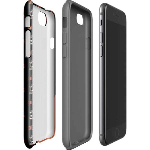 NHL Anaheim Ducks Pattern iPhone SE (2nd & 3rd Gen) Pro Case