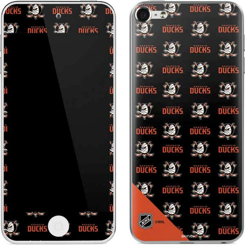 NHL Anaheim Ducks Pattern Apple iPod Skin