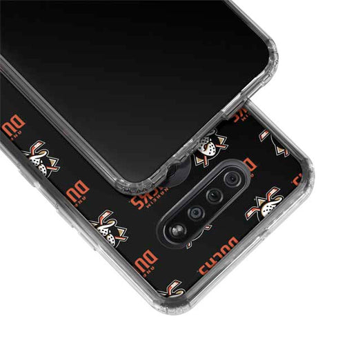 NHL Anaheim Ducks Pattern LG K51/Q51 Clear Case
