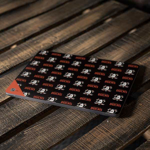 NHL Anaheim Ducks Pattern Apple MacBook Air Skin