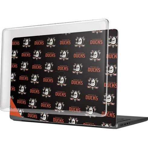 NHL Anaheim Ducks Pattern MacBook Pro 14in (2021-24) Case plus Skin