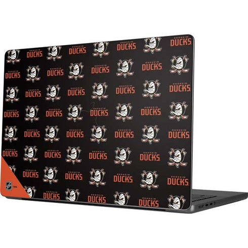 NHL Anaheim Ducks Pattern MacBook Pro 14in (2021-24) Skin