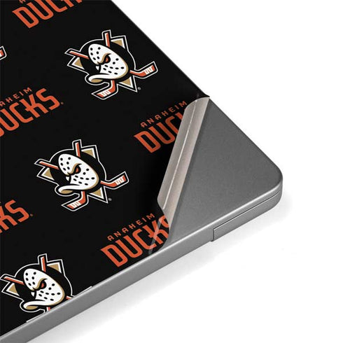 NHL Anaheim Ducks Pattern MacBook Pro 14in (2021-24) Skin