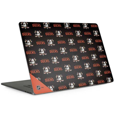 NHL Anaheim Ducks Pattern MacBook Skins