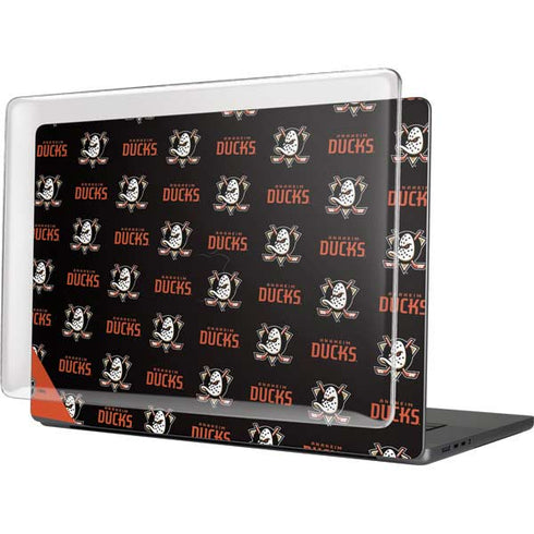 NHL Anaheim Ducks Pattern MacBook Pro 16in (2021-25) Case plus Skin
