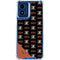 NHL Anaheim Ducks Pattern Moto G 5G (2024) Clear Case