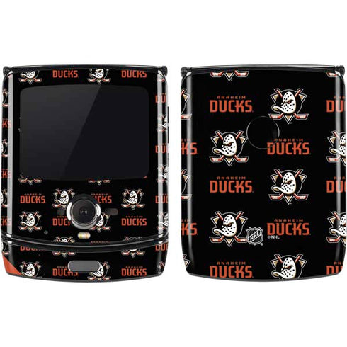 NHL Anaheim Ducks Pattern Motorola RAZR Skin