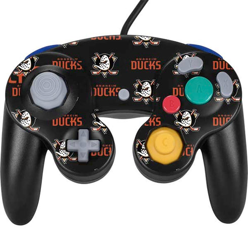 NHL Anaheim Ducks Pattern Nintendo GameCube Controller Skin