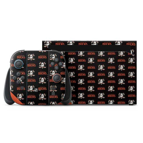 NHL Anaheim Ducks Pattern Nintendo Switch 2 (2025) with Joy-Con Skin