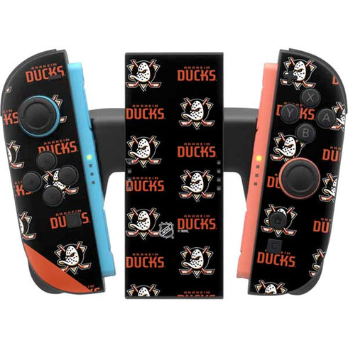 NHL Anaheim Ducks Pattern Nintendo Switch 2 (2025) Joy-Con Controller Skin