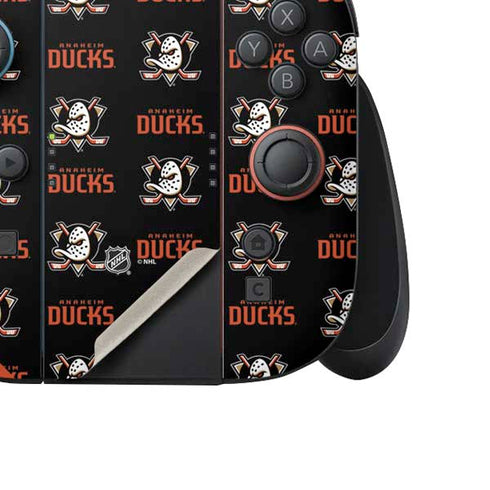 NHL Anaheim Ducks Pattern Nintendo Switch 2 (2025) Joy-Con Controller Skin